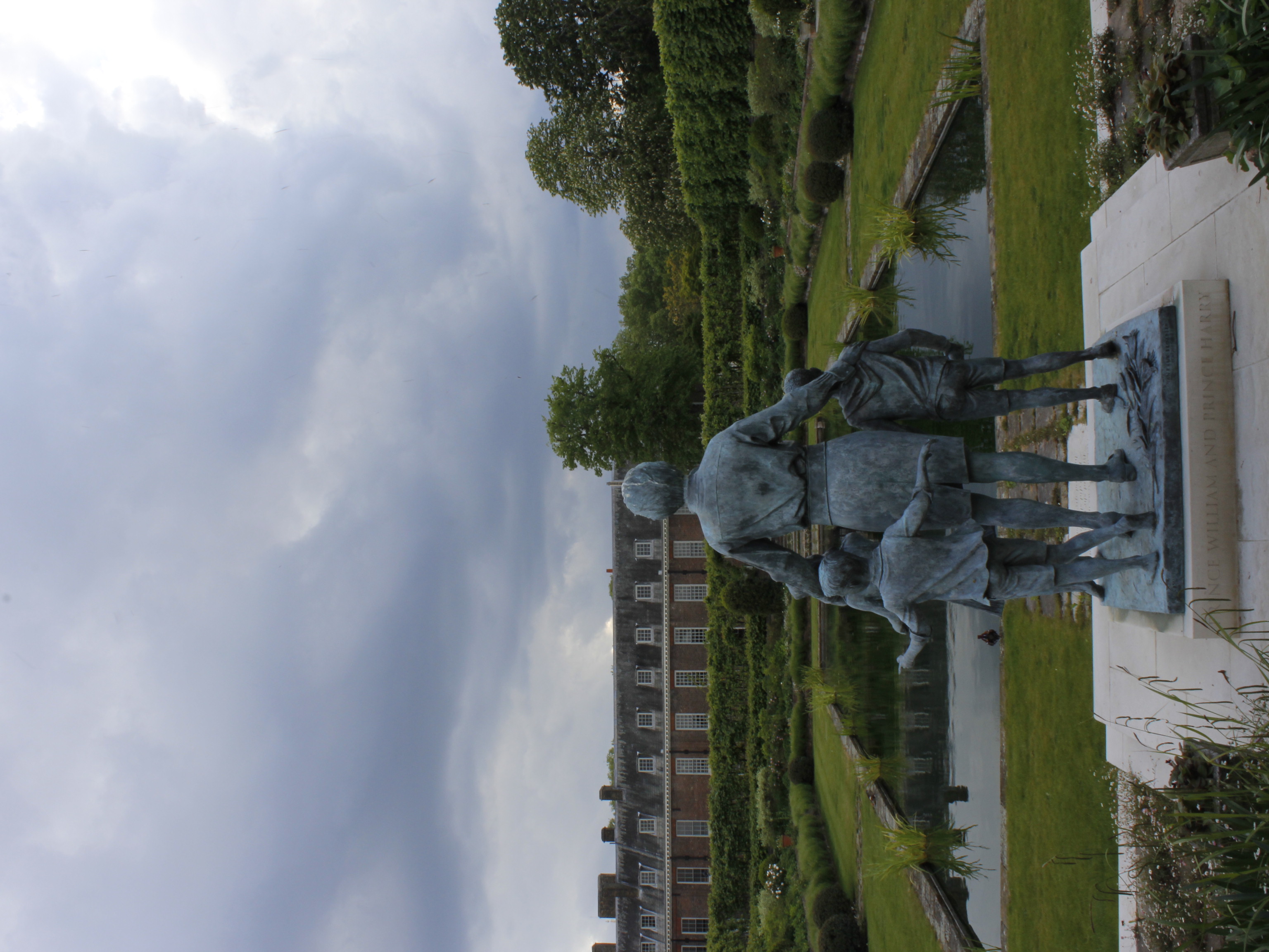 Princess Diana's memorial statue at Kensington Palace