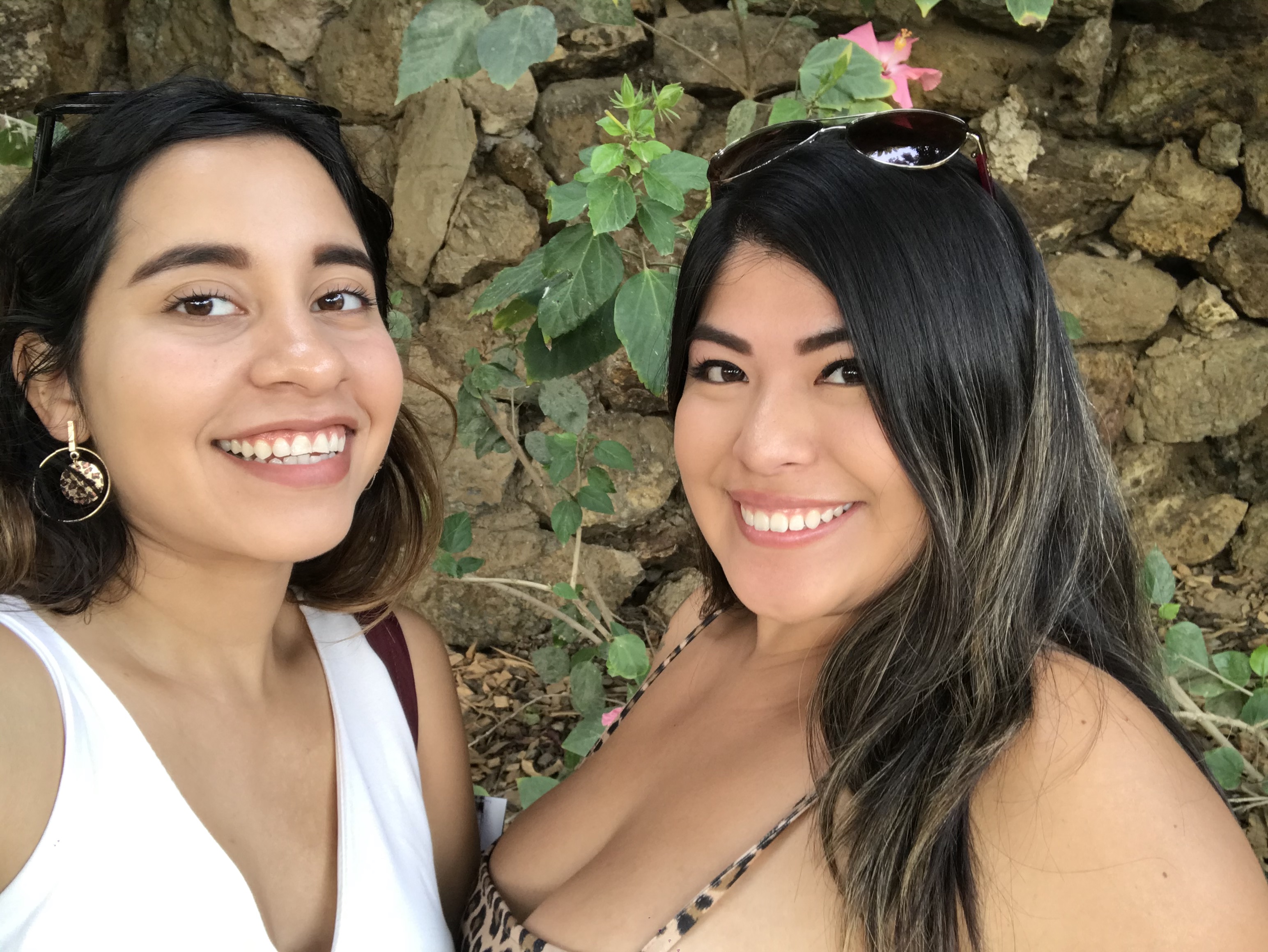 Barcelona selfies during winter break with my roommate Janet Lima Ruiz