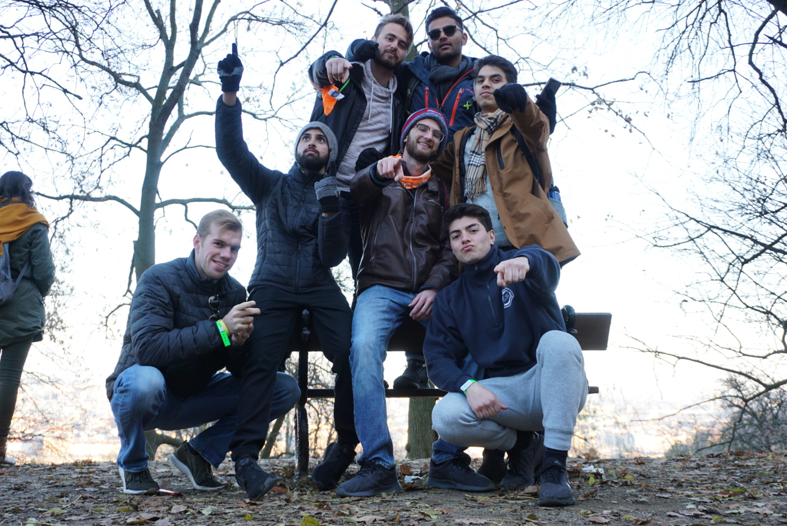 In Prague with my university friends