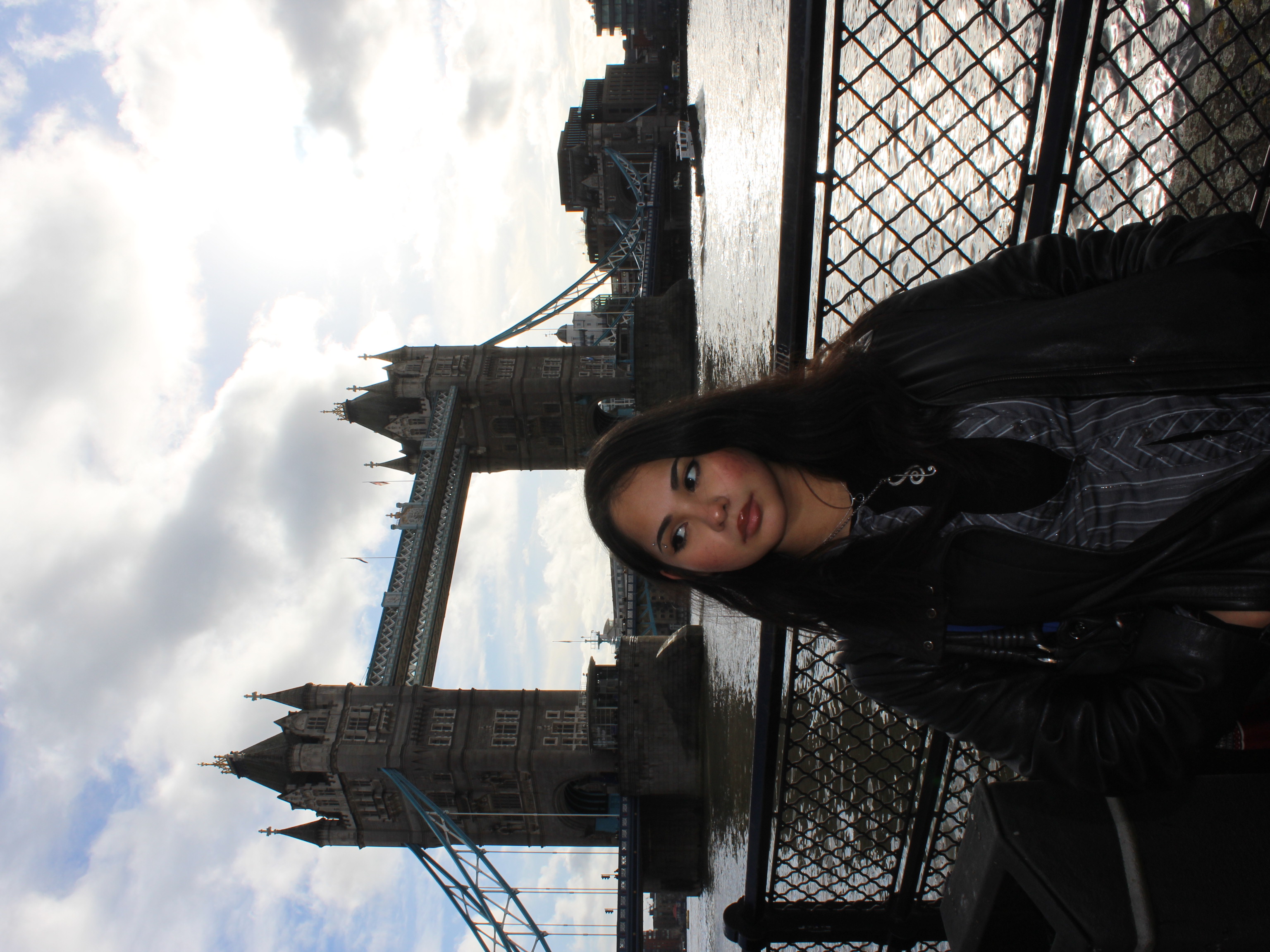 Camila touring London on her first day