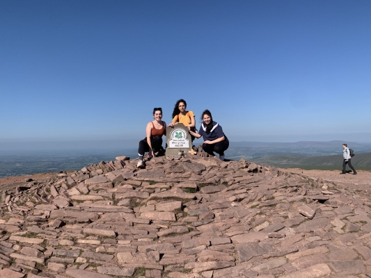 Emily on a Road Trip to Wales with Friends