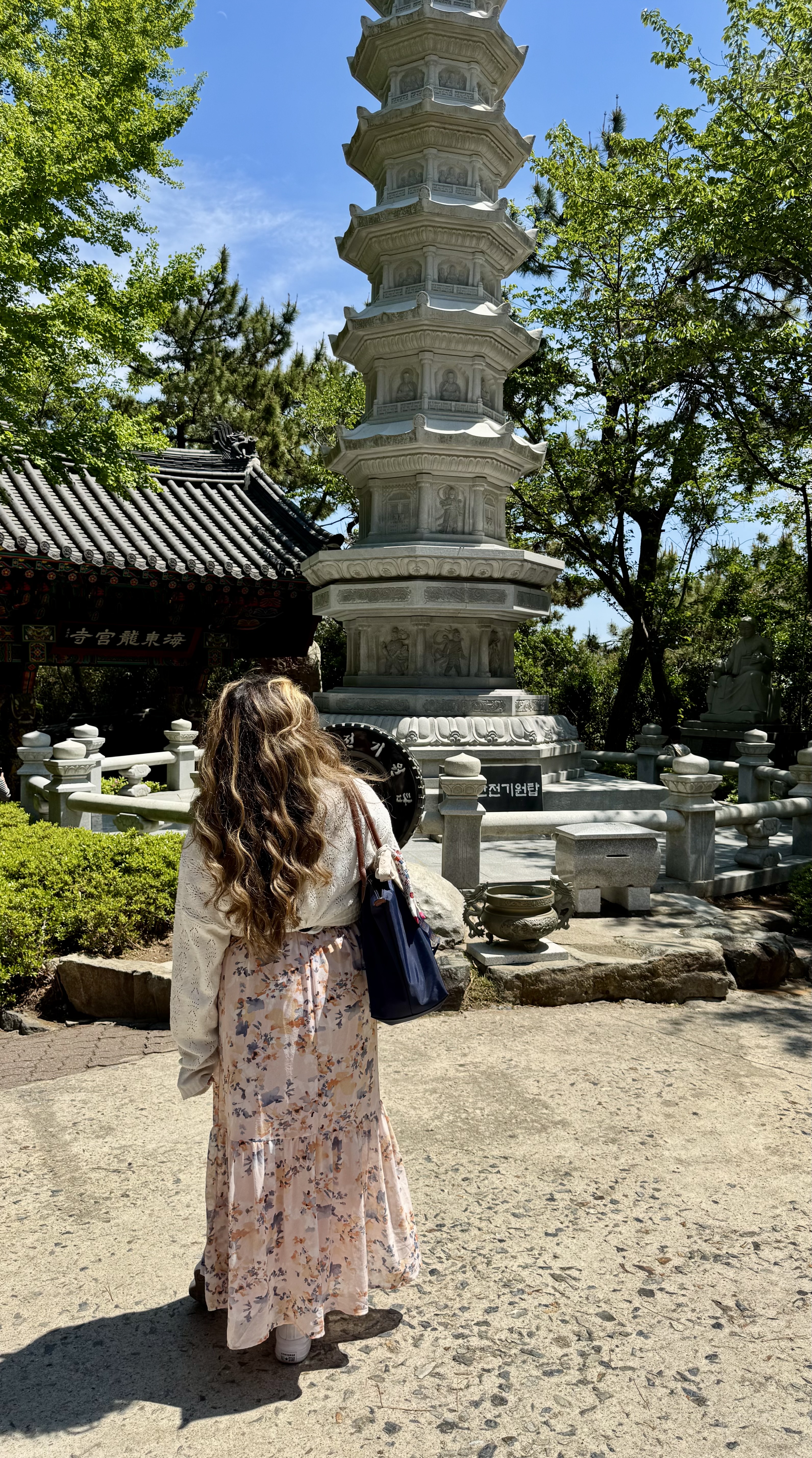 Hazel at Haedong Yonggung Temple