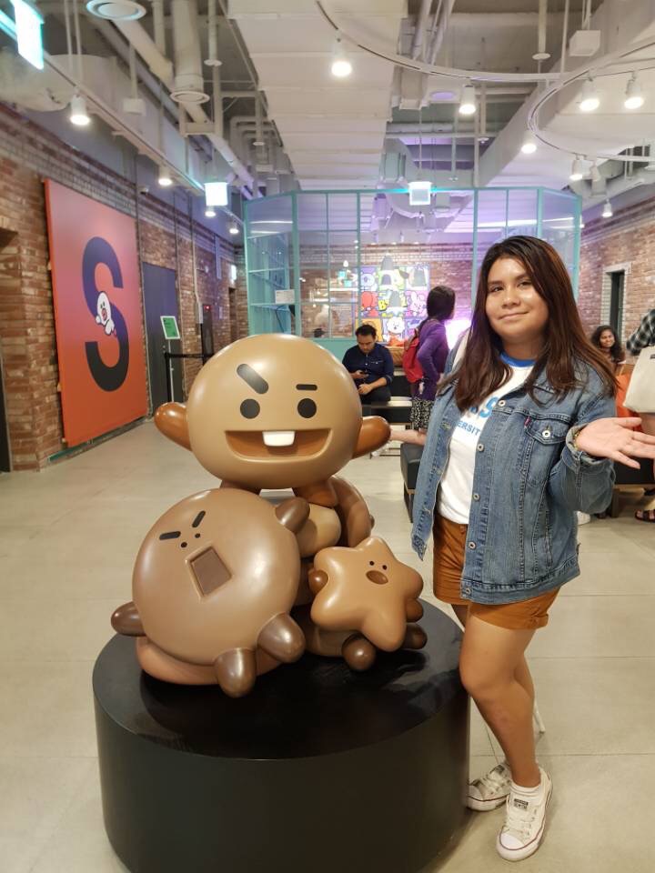 Shooky! This image was taken when I visited the Line Friends store in Hongdae, Seoul