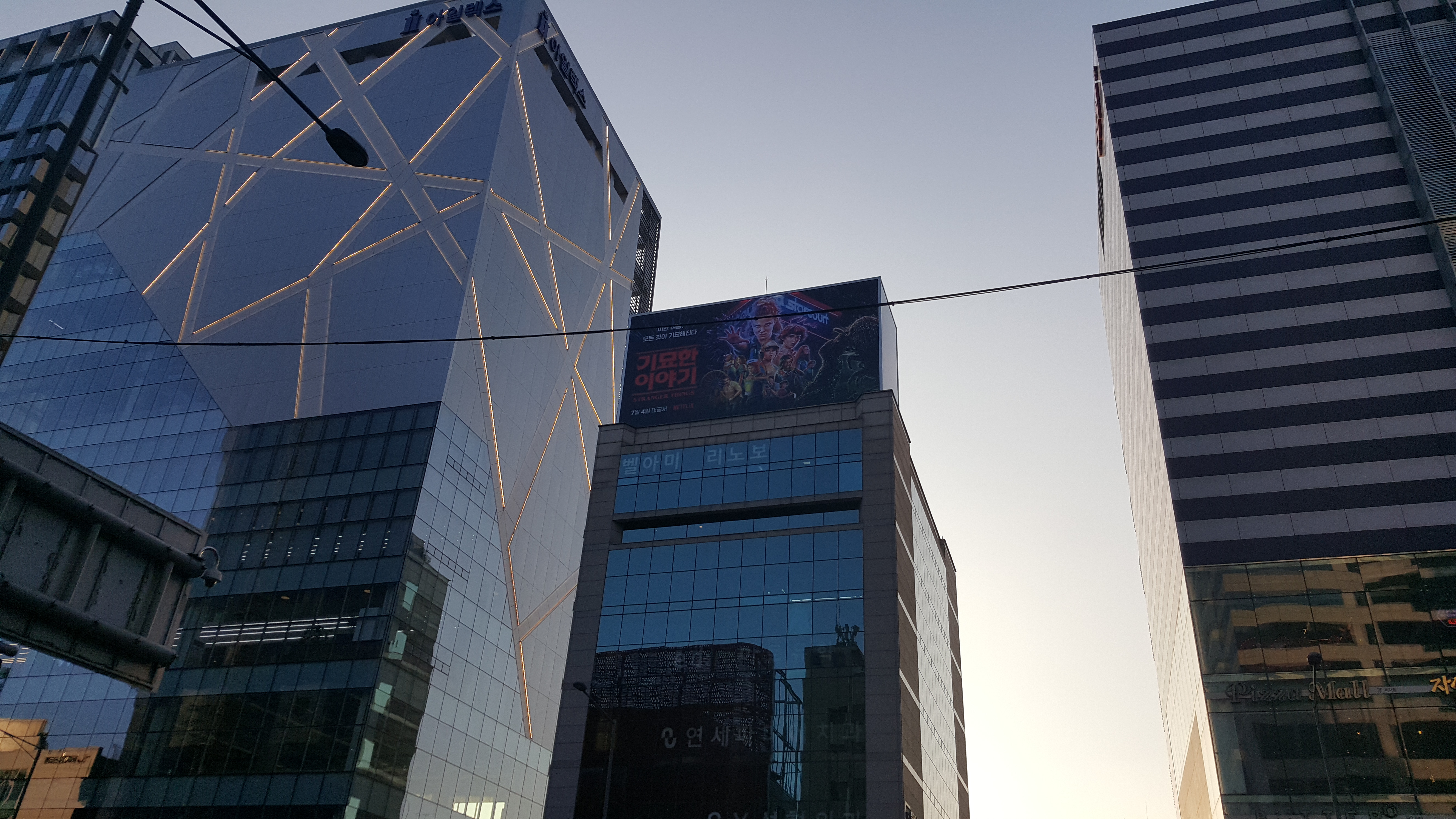 The building at Seoul are also so captivating as the sun would just seamlessly reflect off of them. This picture was took at Myeondong the site where the cathedral resides and also a big street food market