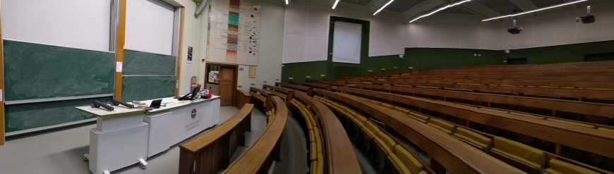Empty Classroom at the University of Edinburgh