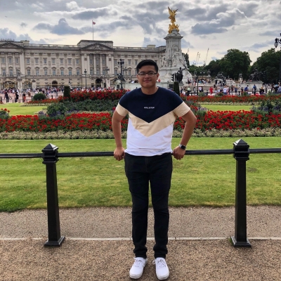Jose at Buckingham Palace