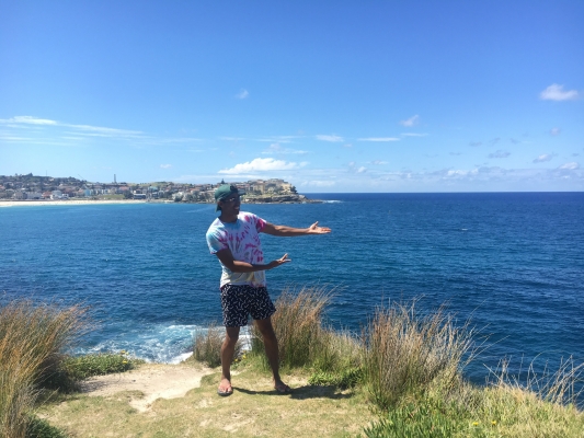 Andrew on Australian Coast
