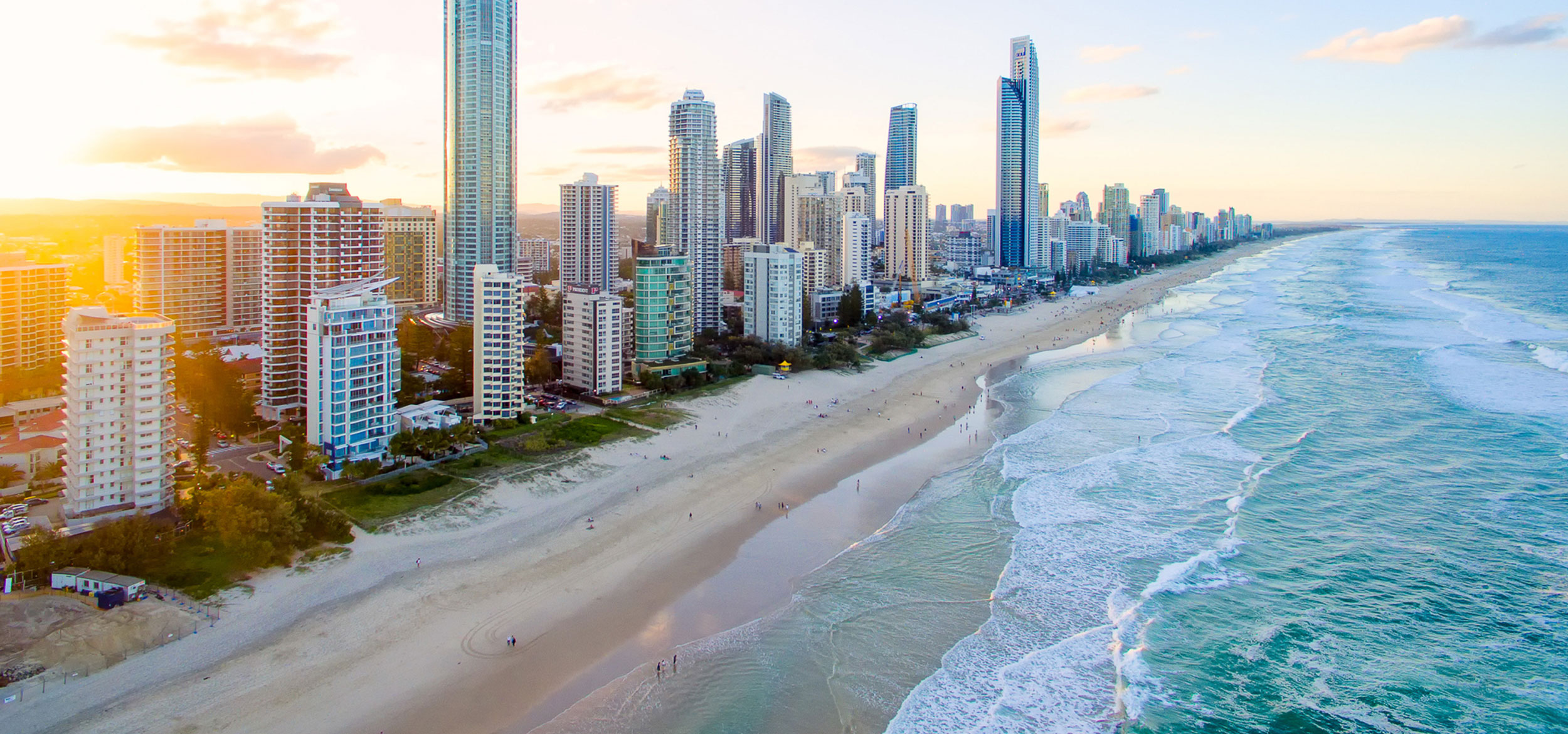 Surfers Paradise on the Gold Coast of Queensland, Australia