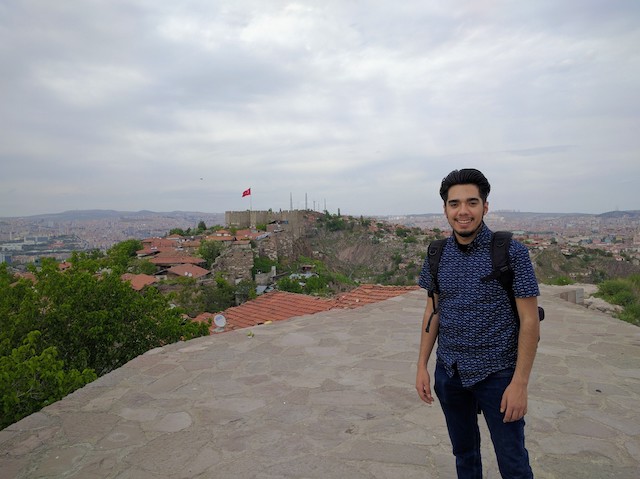 Julian in Ankara, Turkey