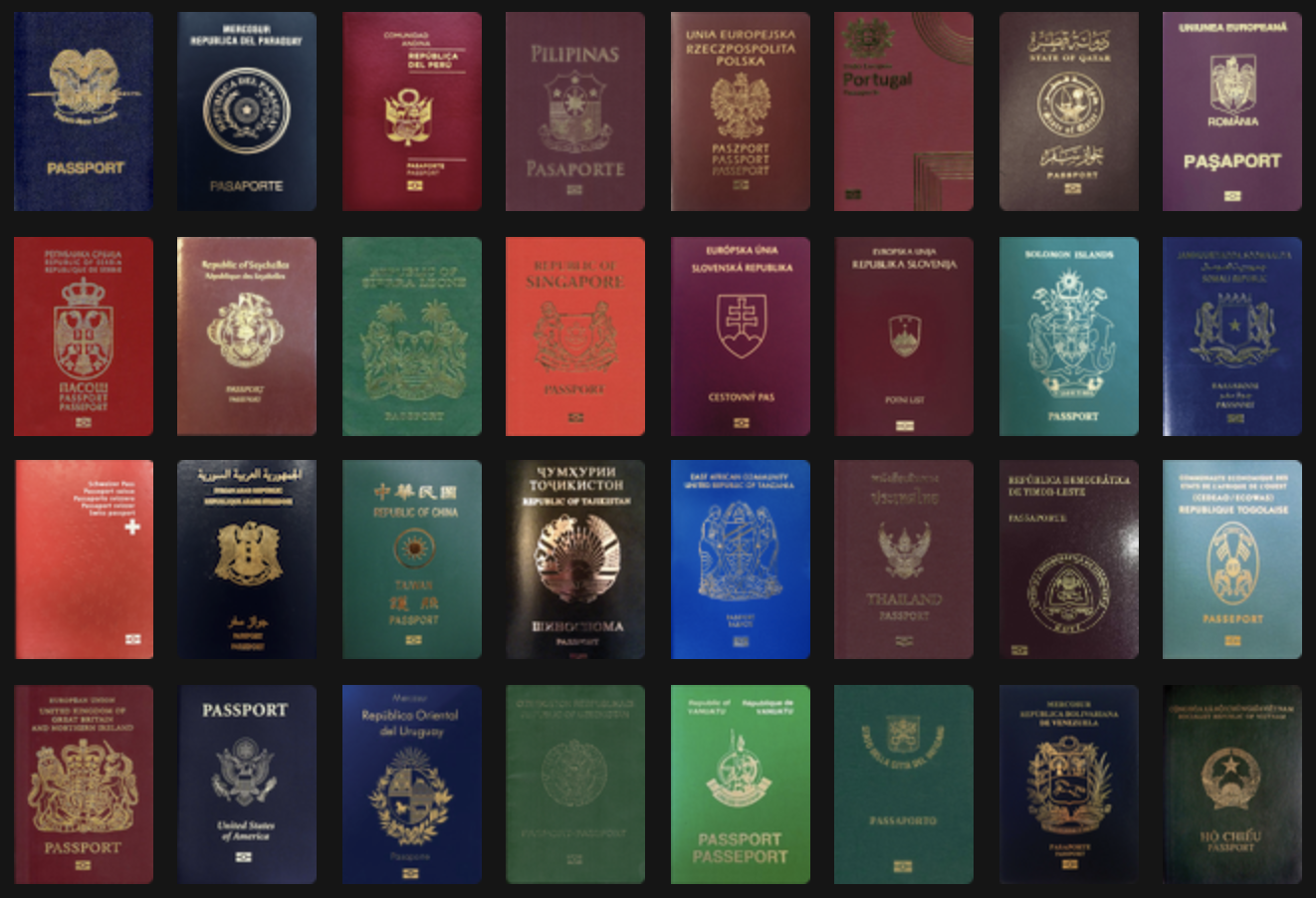 World passports