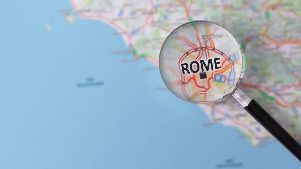 Research programs that speak to you-A magnifying glass over Rome, Italy
