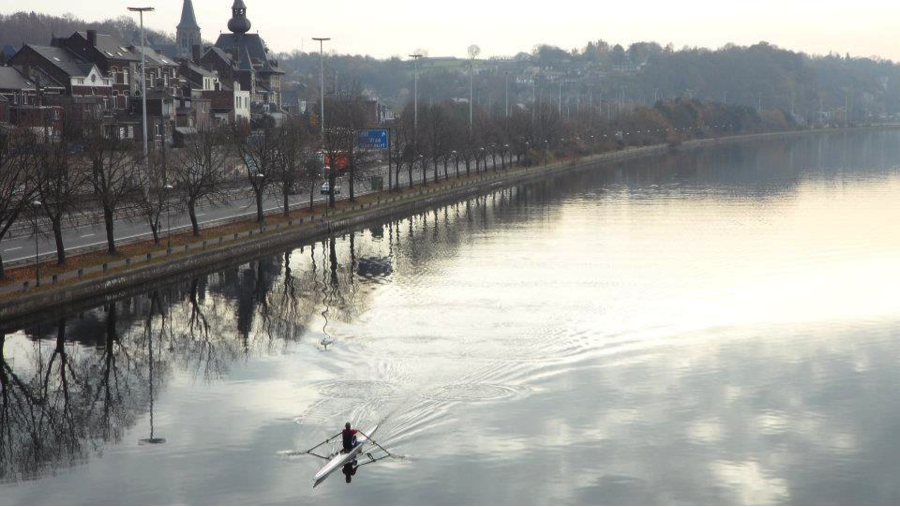 Early morning tranquility found during a train layover to Brussels, Belgium. Photo credit: Mark Reynolds