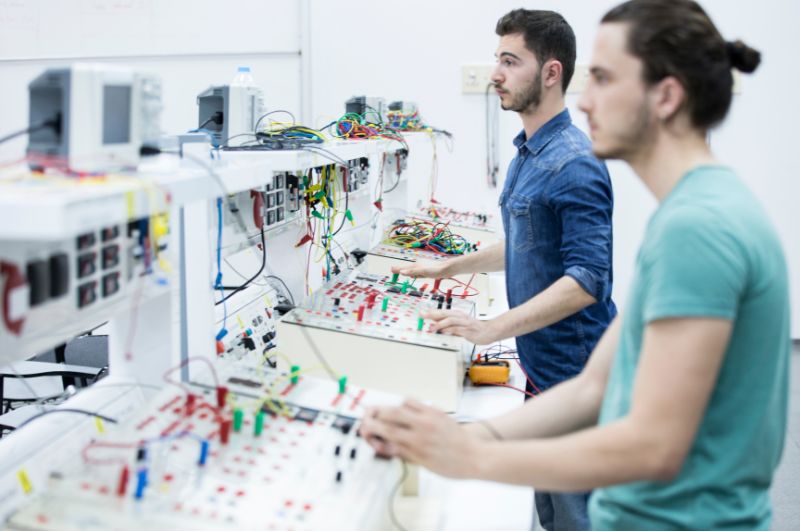 Electrical engineering lab, Turkey