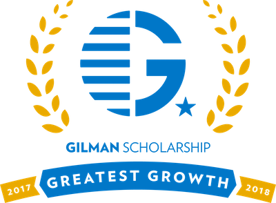 Gilman Greatest Growth Badge