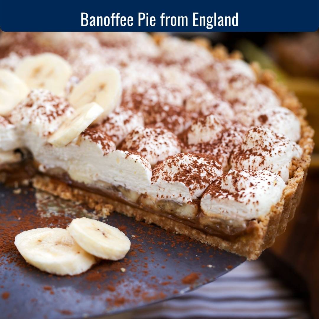 Banoffee pie from England