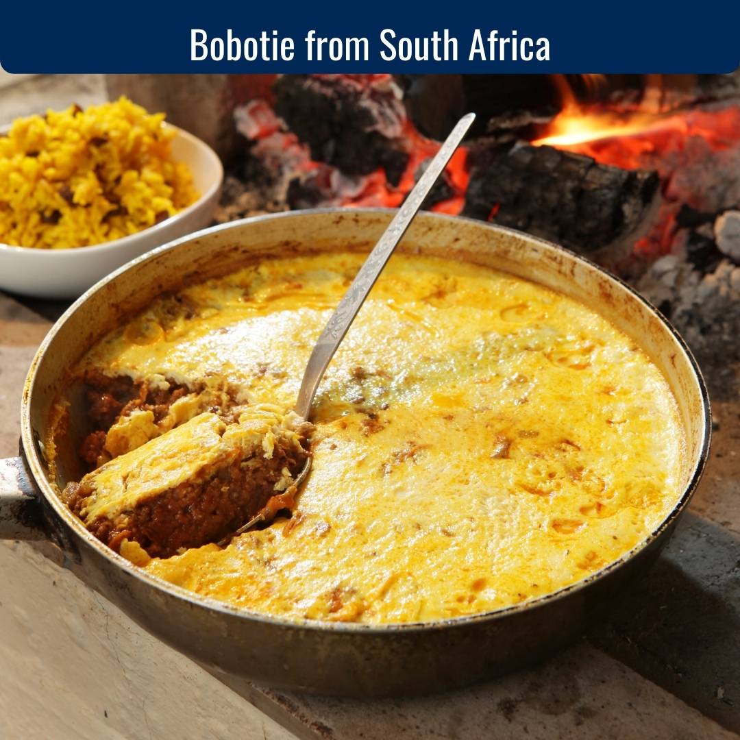 Bobotie from South Africa