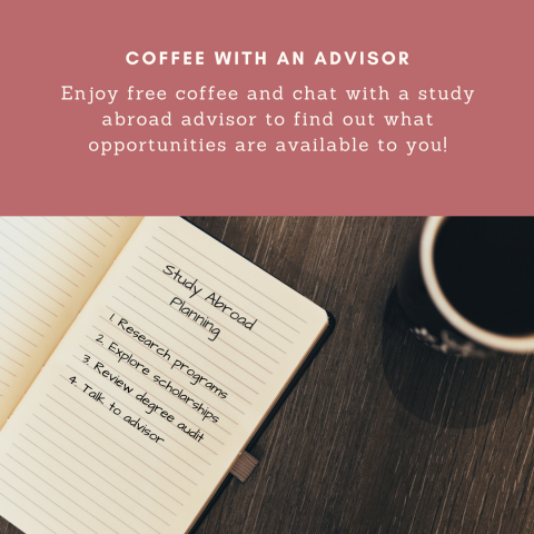 Coffee with an advisor image