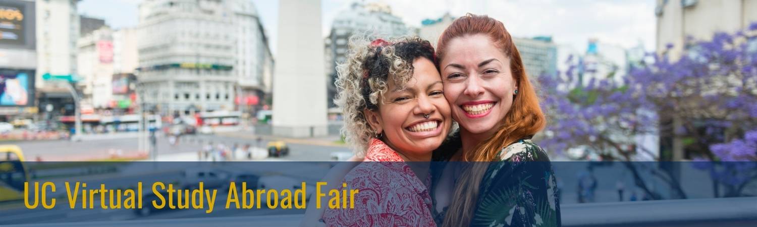 UC Virtual Study Abroad Fair 2021 Header Banner, Buenos Aires, Argentina